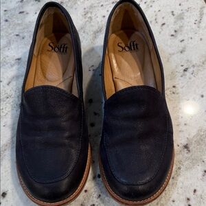 Söfft Napoli Navy Leather Loafers